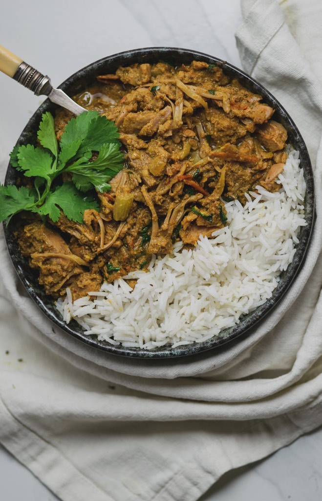 Vegan Chettinad Jackfruit Curry