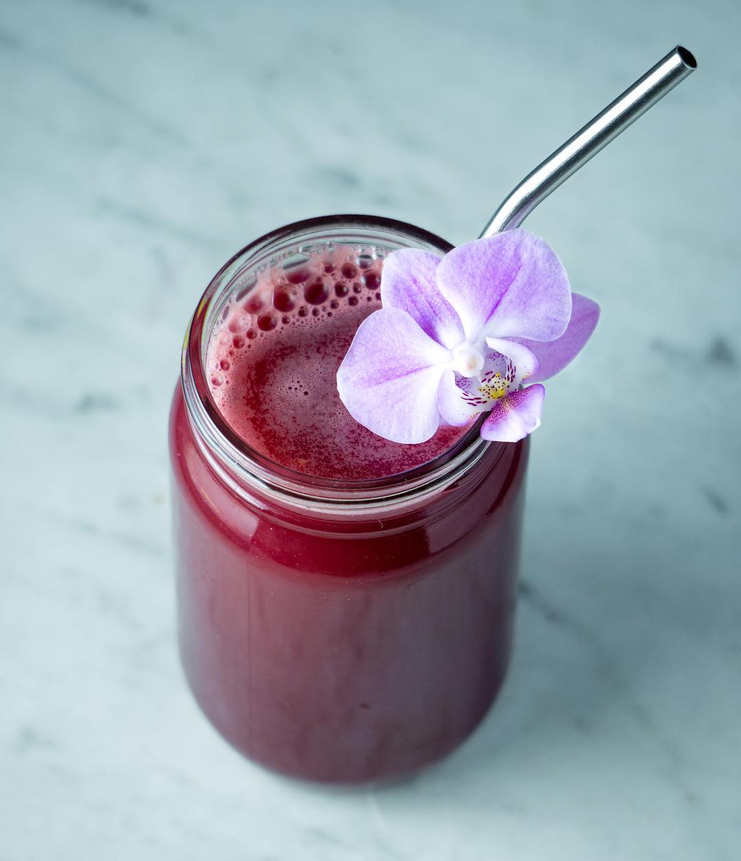 Refreshing Watermelon Juice with Veggies and Baobab