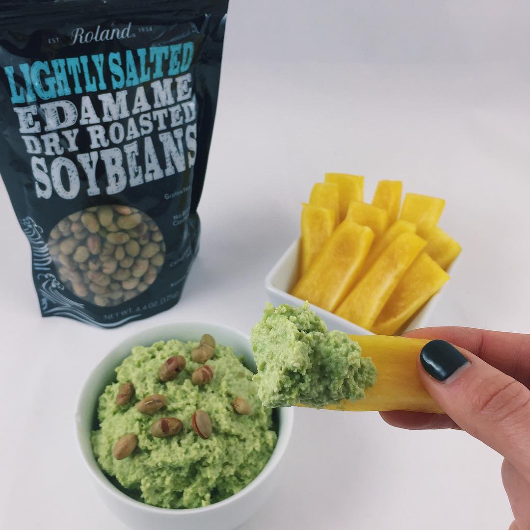 Edamame Hummus Without Tahini