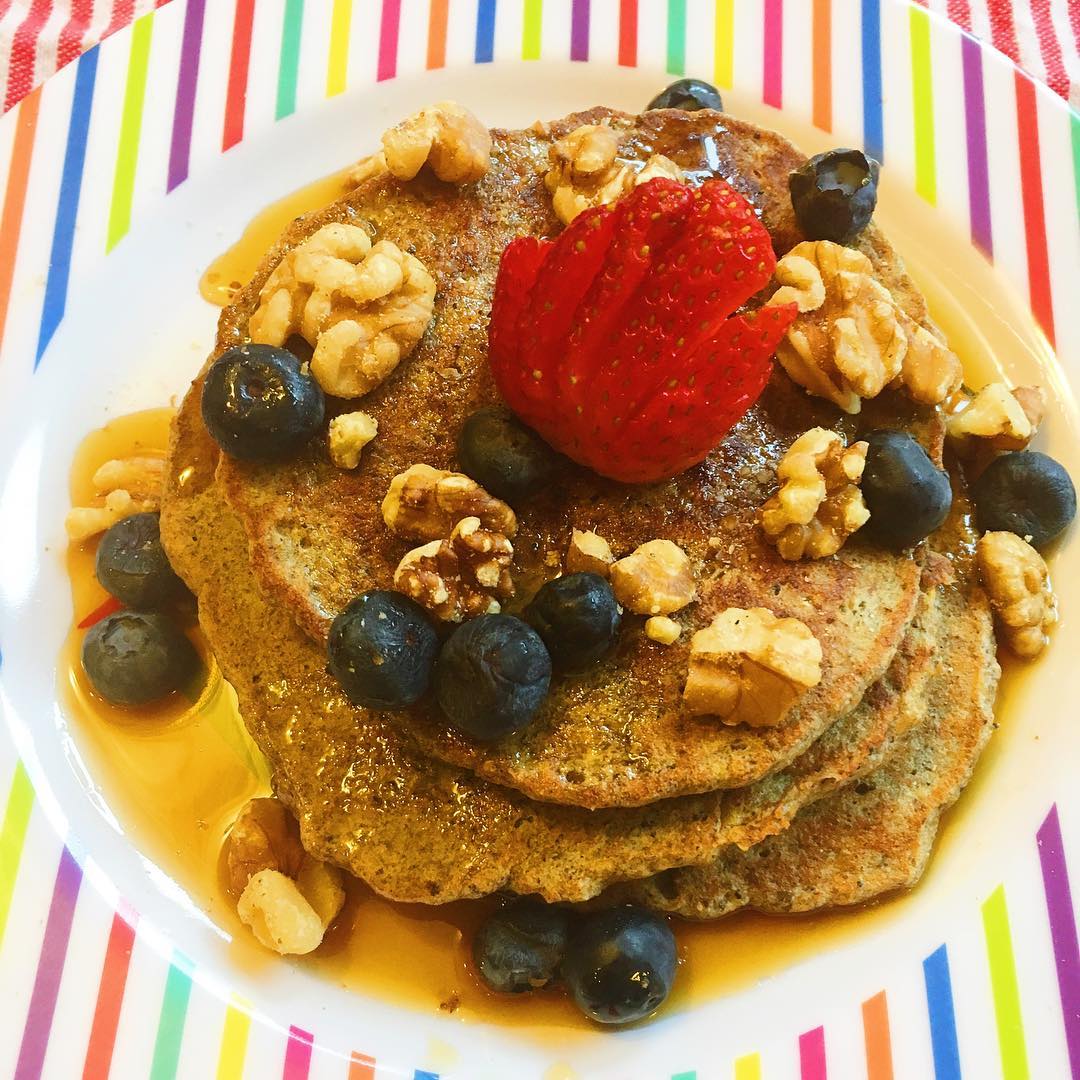 Paleo Superfood Seed Flour Pancakes