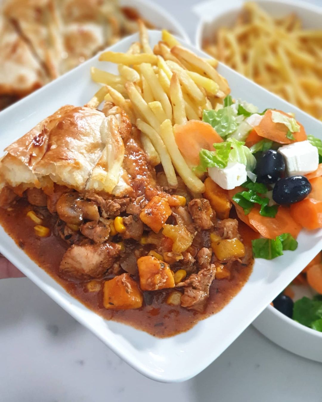 Chicken and Sweet Potato Pie