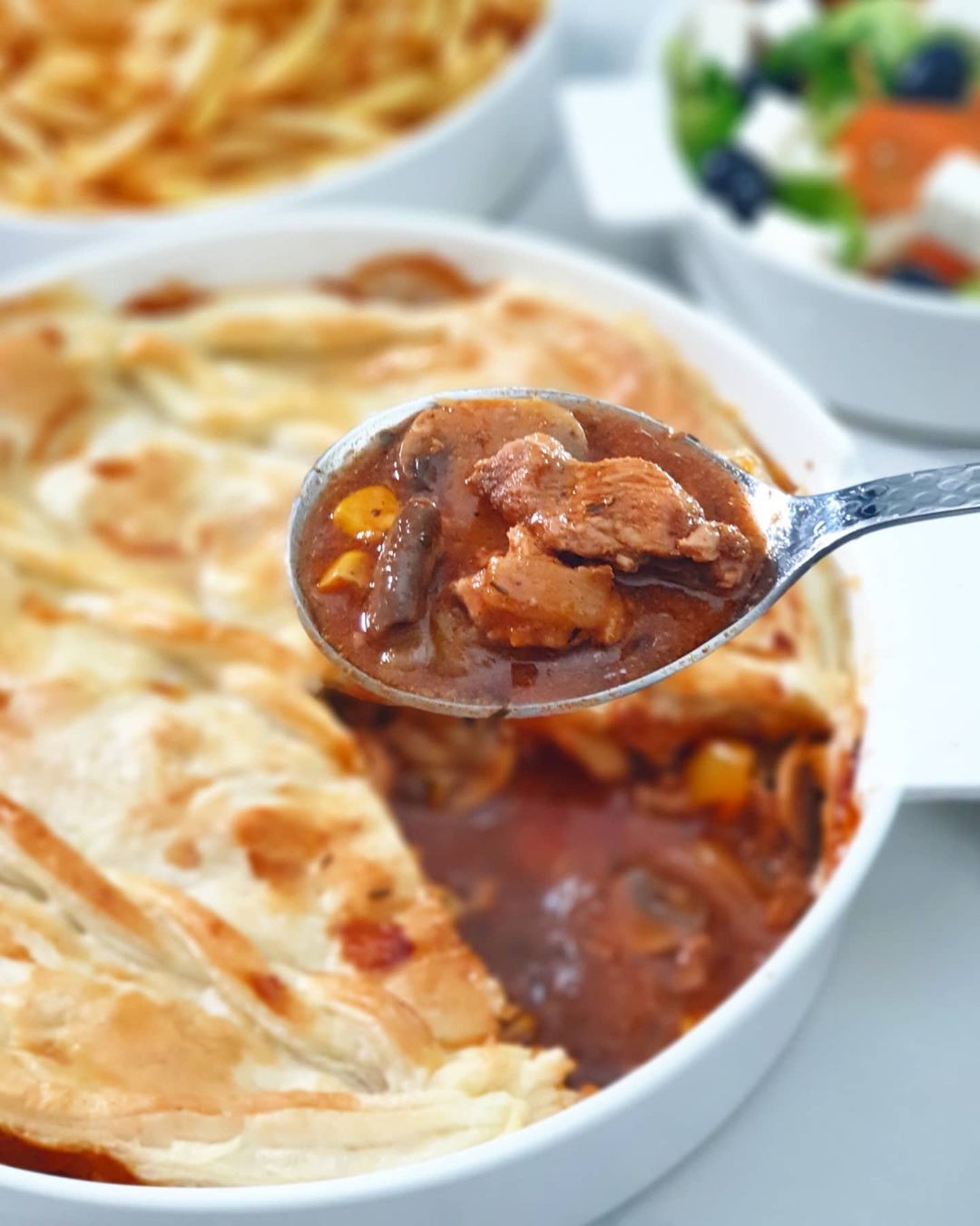Chicken and Sweet Potato Pie