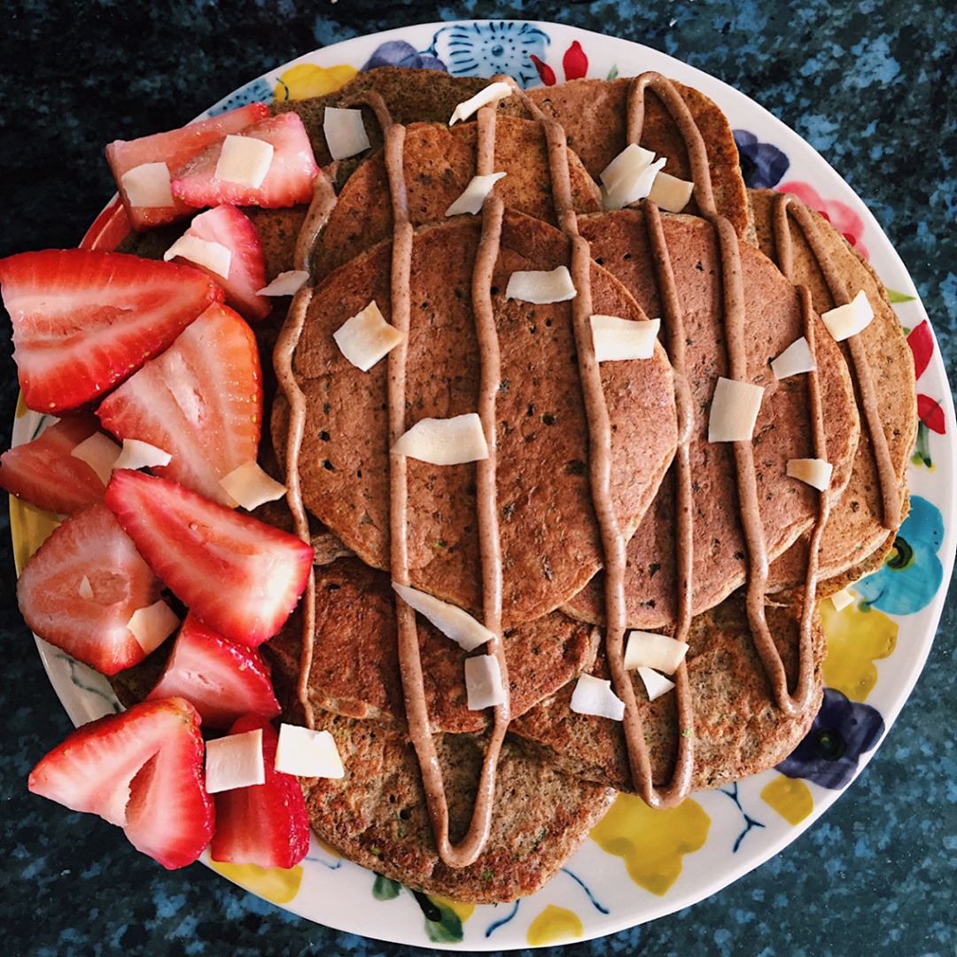 Healthy Gluten-Free Zucchini Pancakes