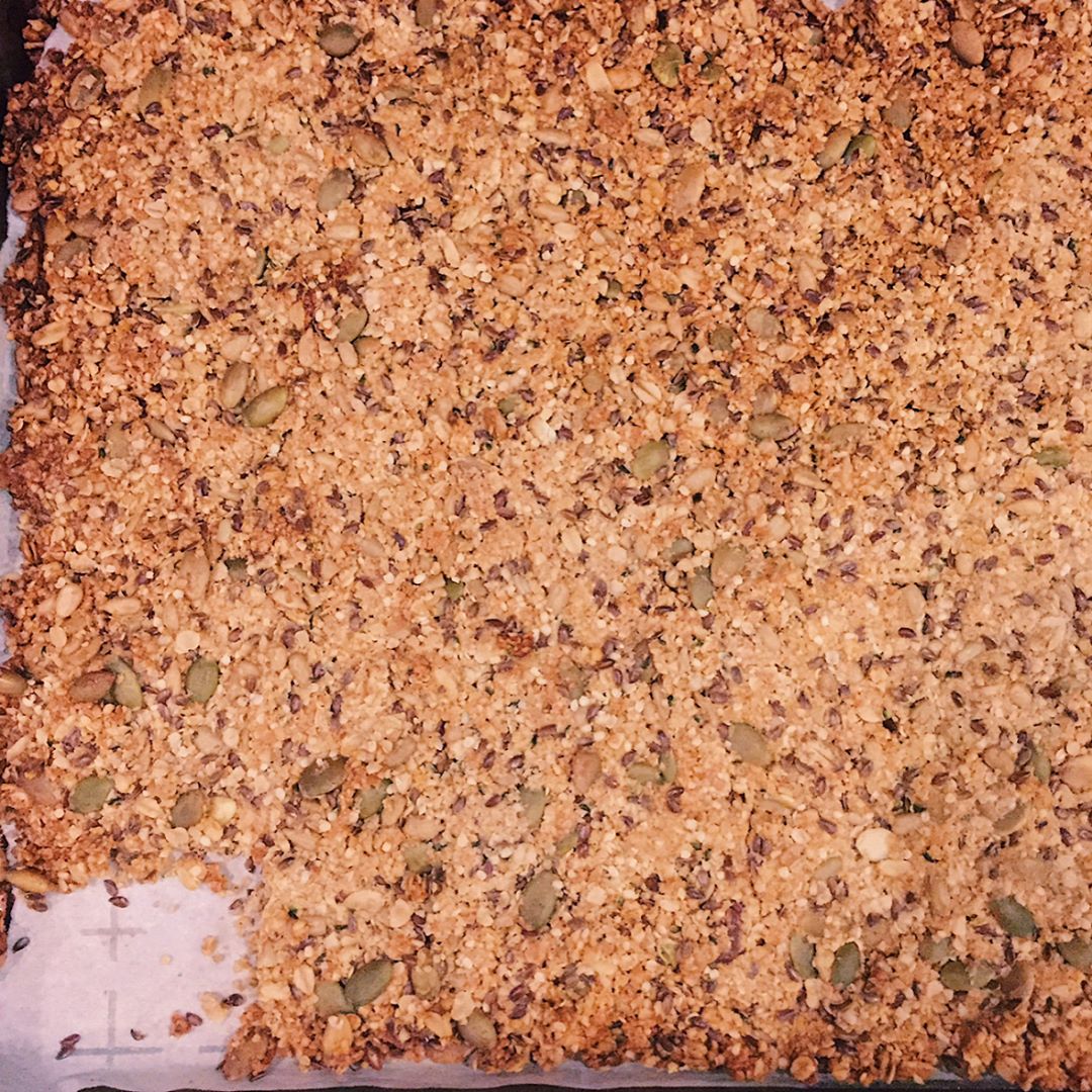 Vegan Beauty Seed Granola Bars