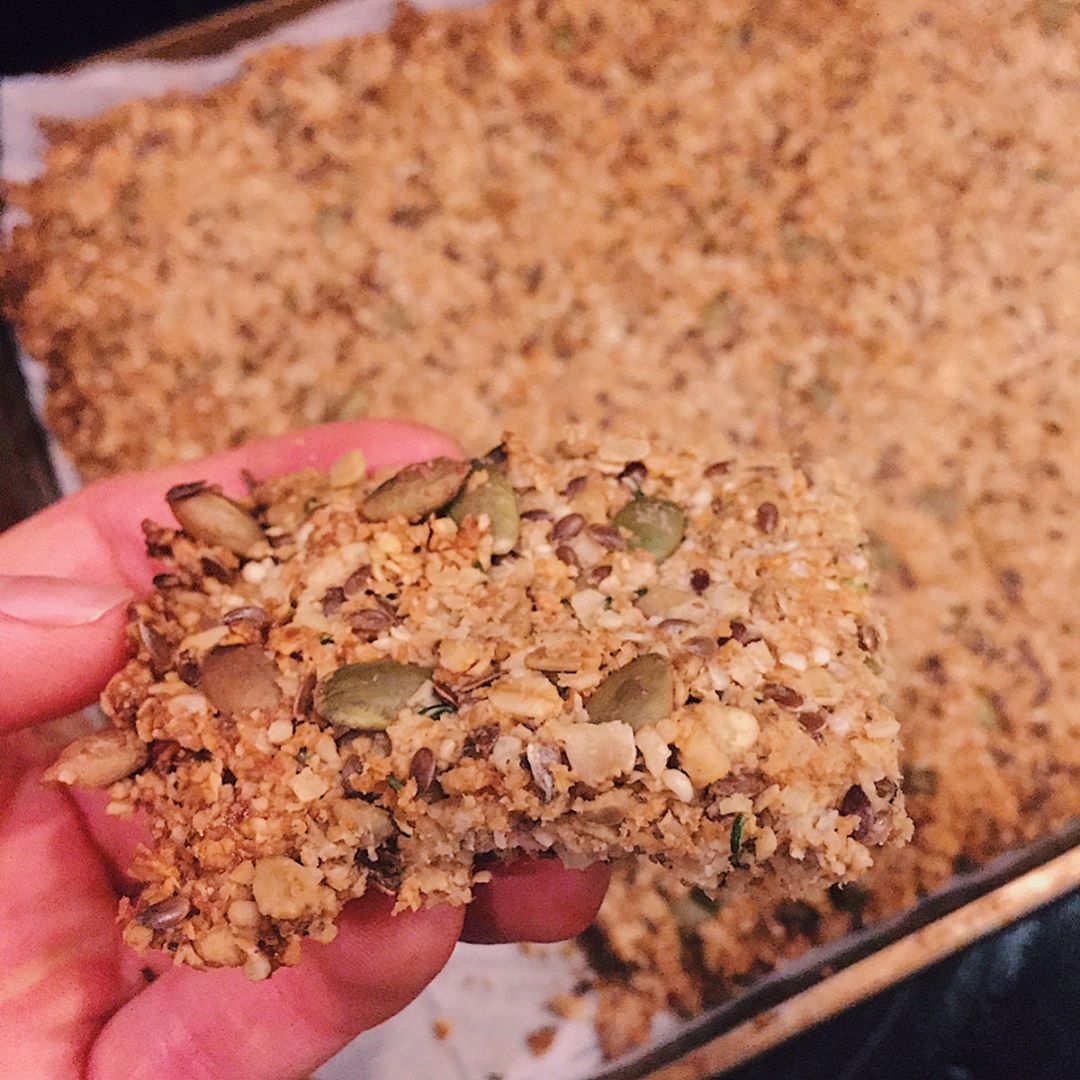 Vegan Beauty Seed Granola Bars