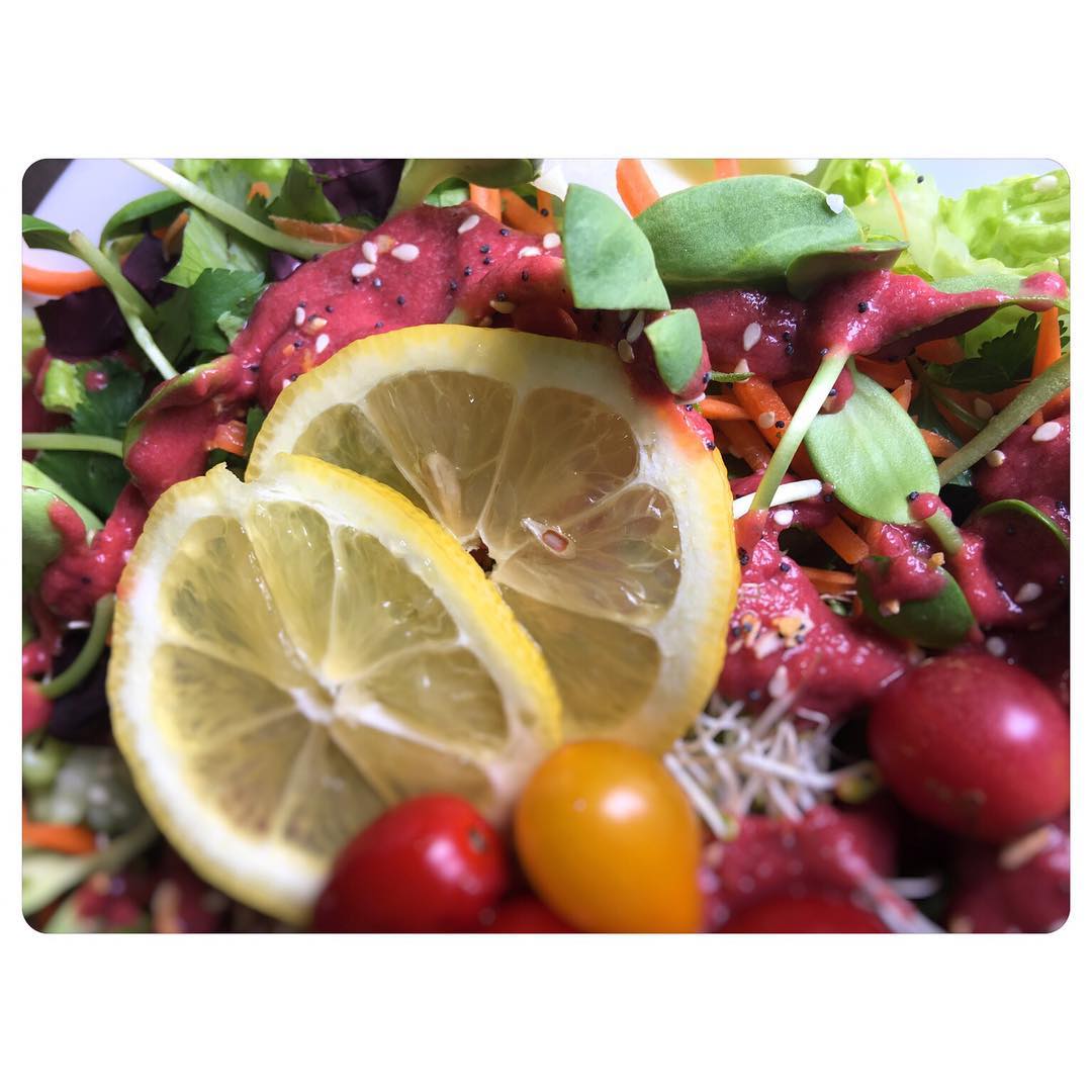 Savory Creamy Beet Salad Dressing