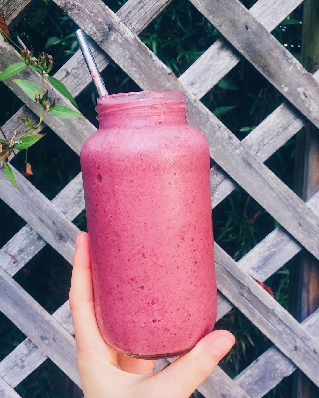 Simple and Easy Mixed Berry Morning Smoothie