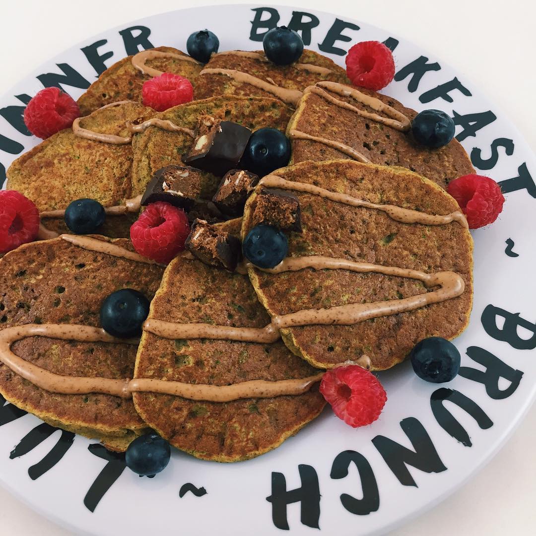 Yummy Volume-Packed Protein Pancakes