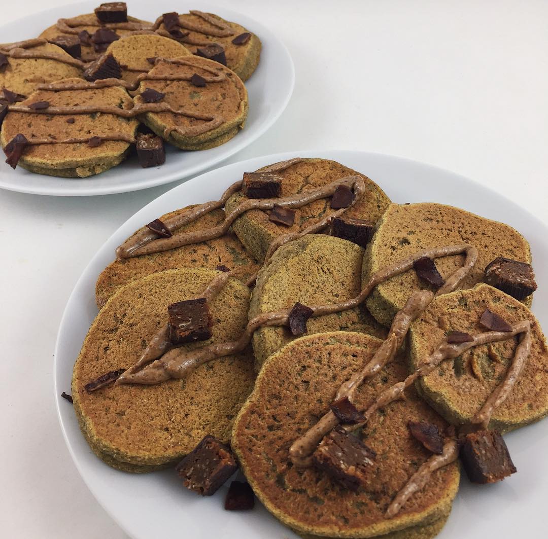 Buckwheat Coconut Flour Protein Pancakes