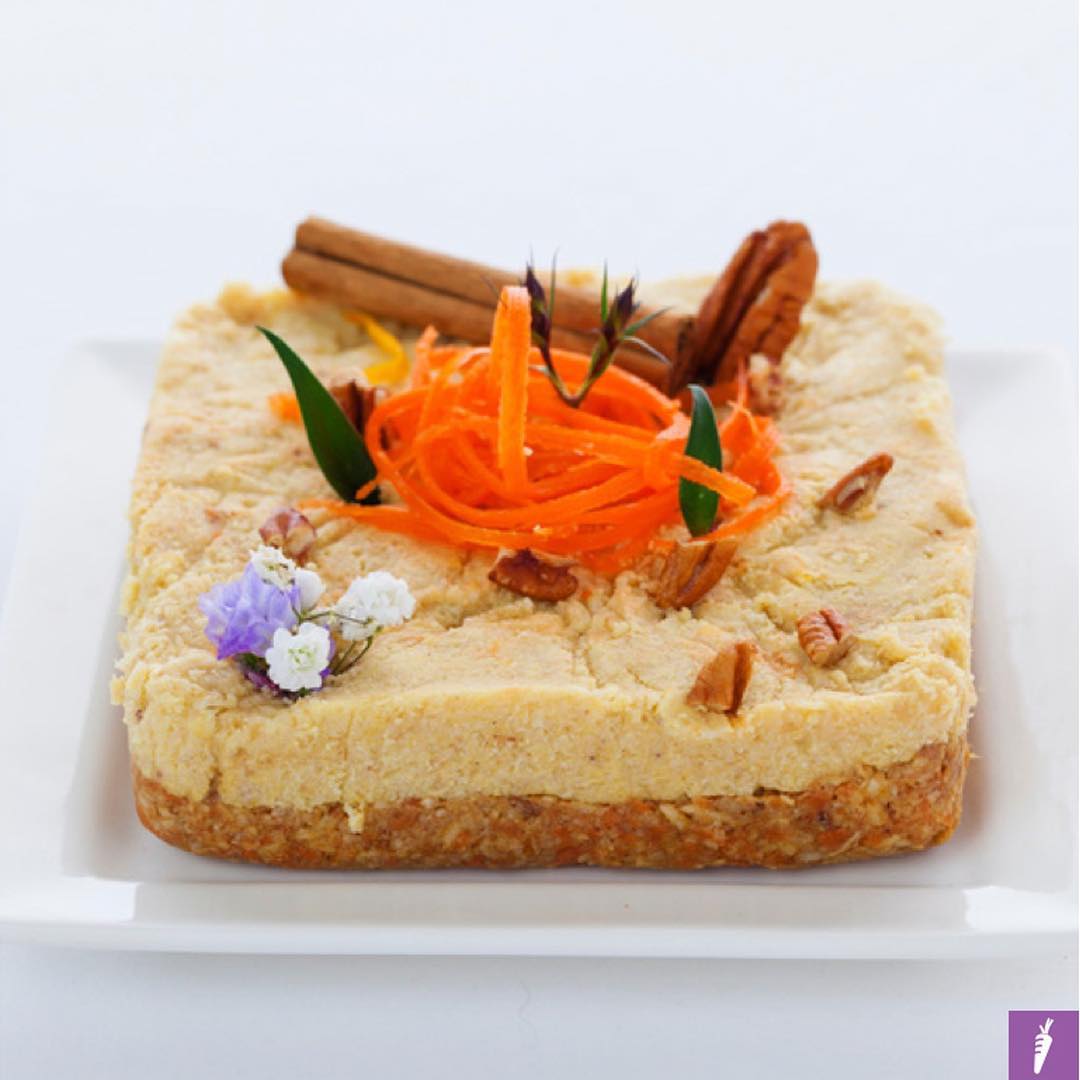 FODMAP Friendly Raw Vegan Carrot Cake