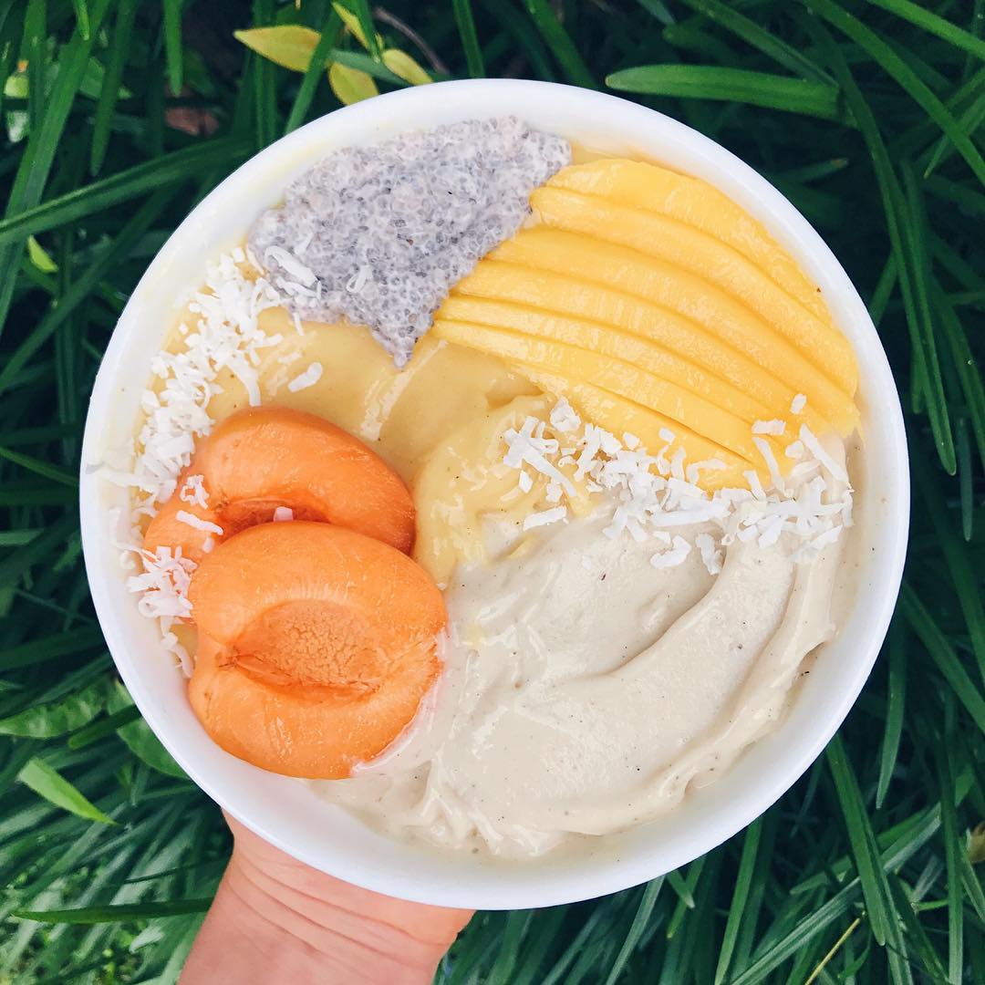 Vanilla and Mango Lime Nice Cream