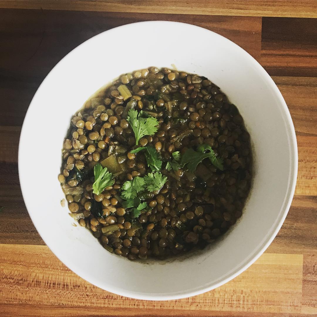 Green Lentil Soup