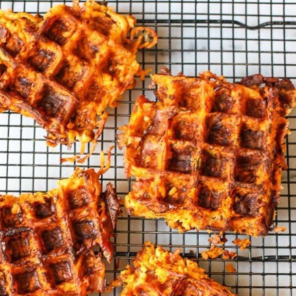 Sweet Potato Waffles