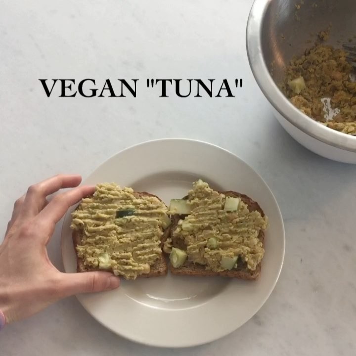 Vegan Chickpea Tuna Salad