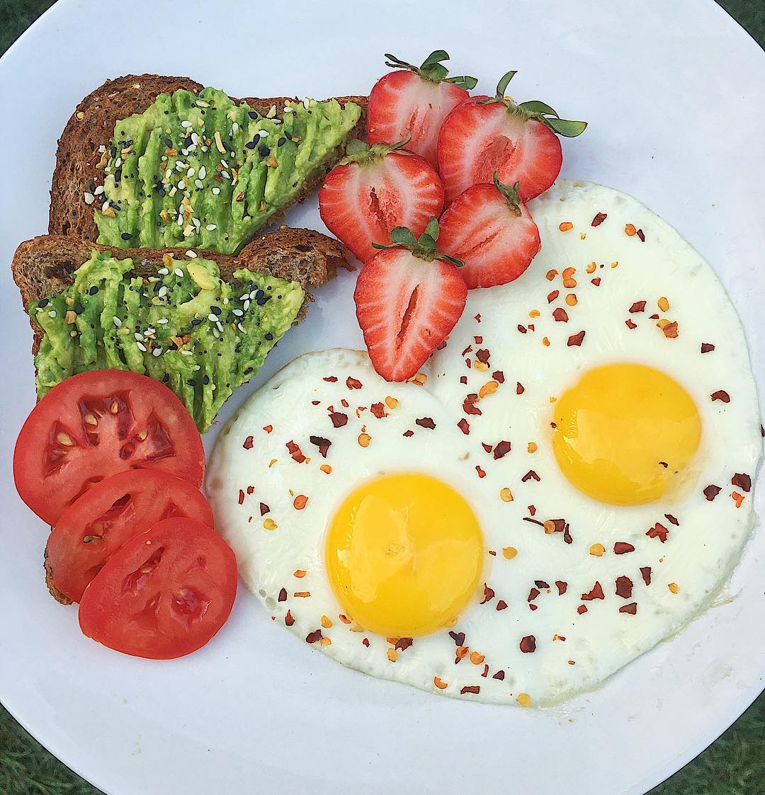 Avocado Toast with Egg Topping