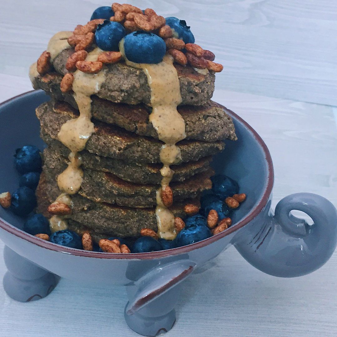 Fluffy Vegan Coconut Pancakes