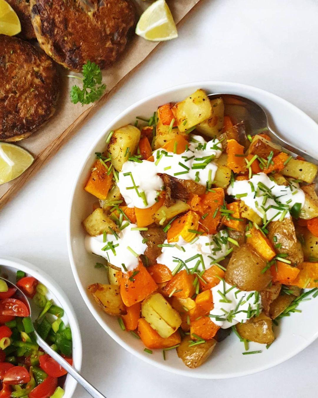 Creamy Roasted Vegetables