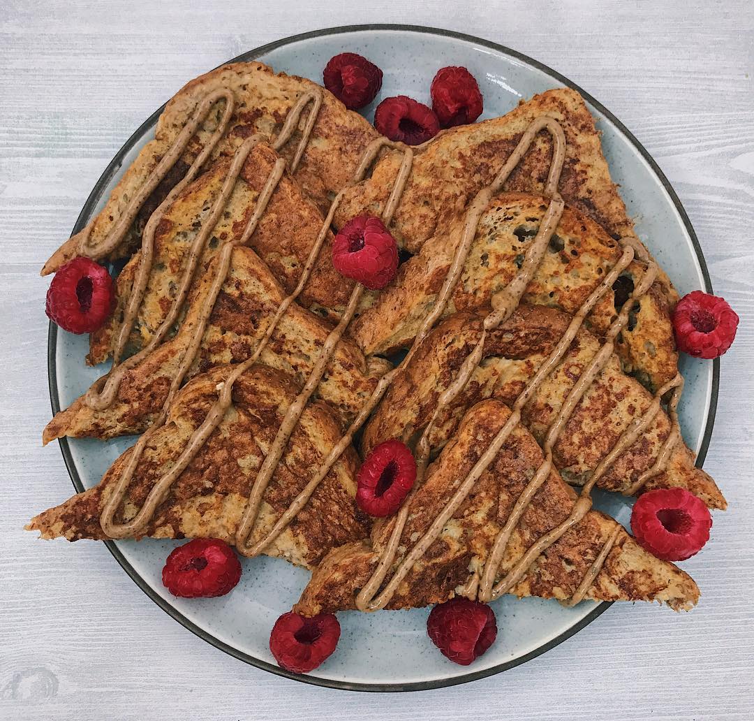 Collagen Pumpkin Protein French Toast
