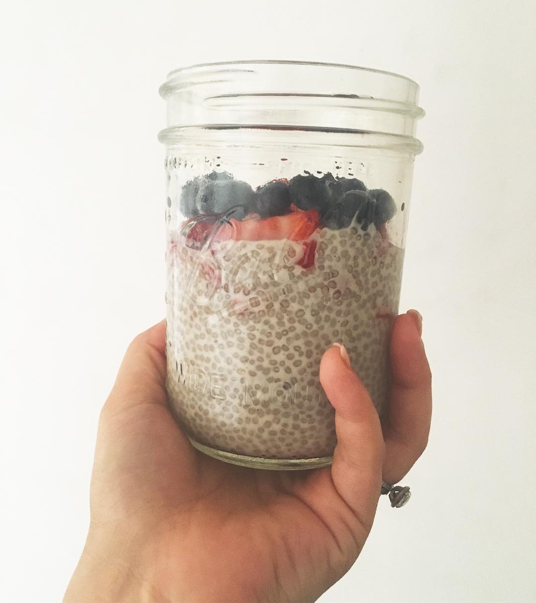 Easy Chia Seed Pudding with Fresh Berries