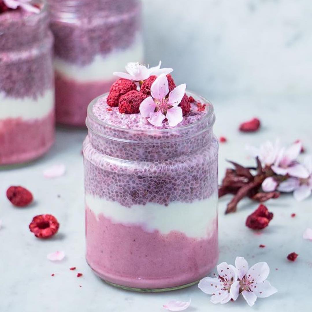 Chia Beet Parfait