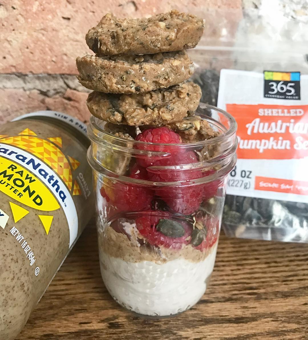 Homemade Coconut Yogurt and Protein Cookies
