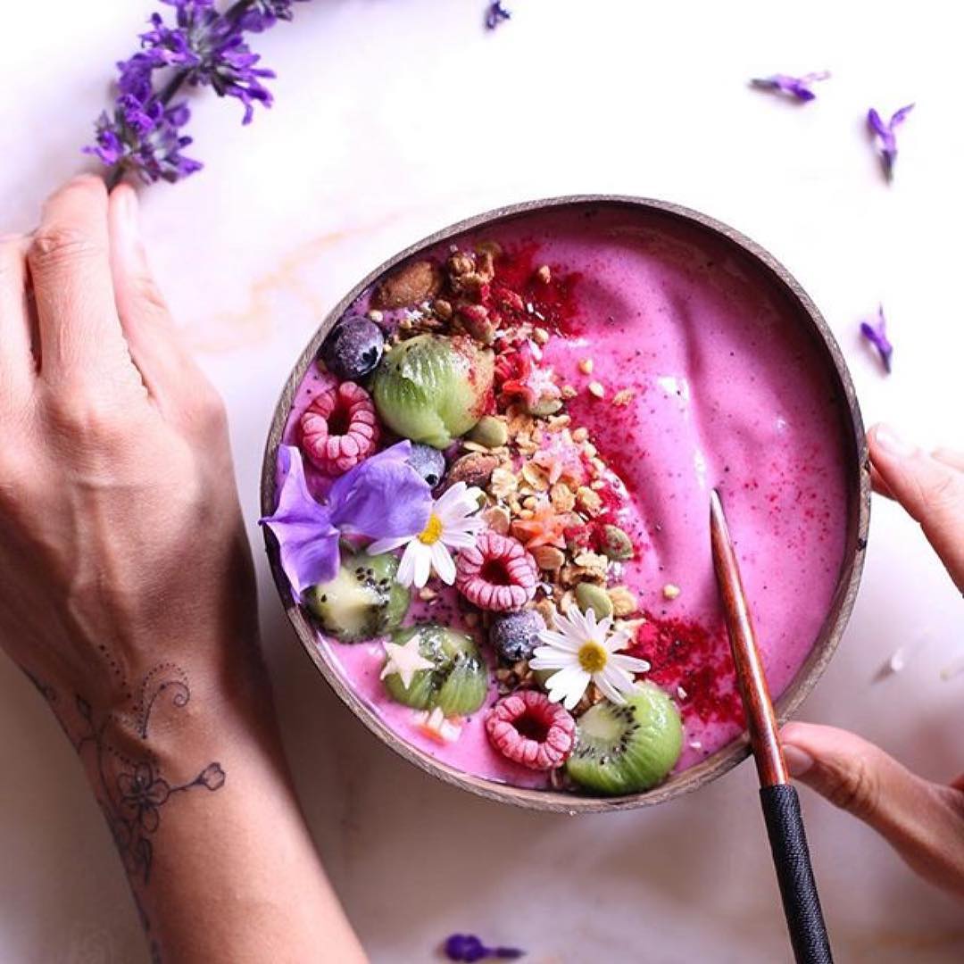 Pitaya and Beet Smoothie Bowl