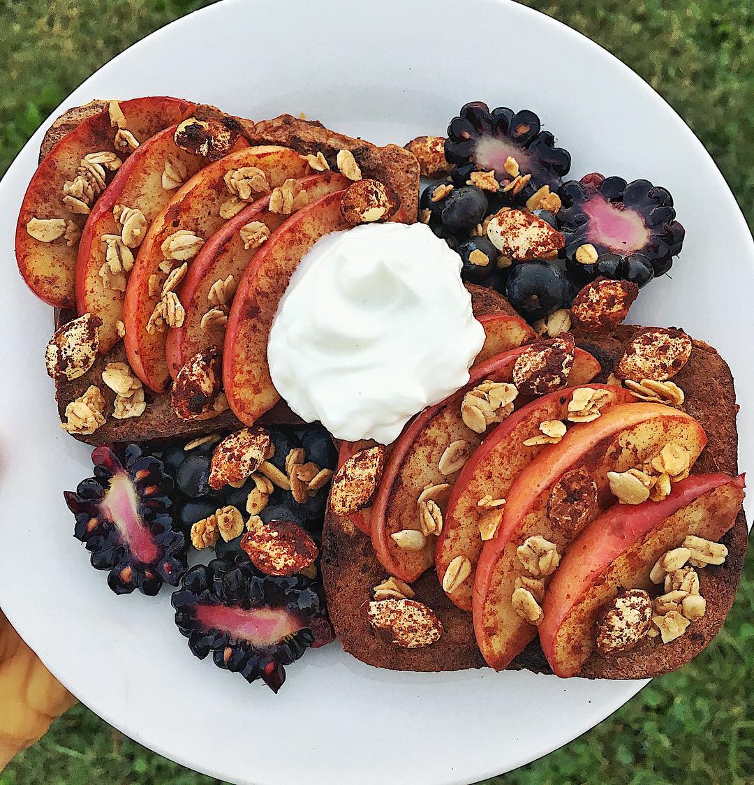 Cinnamon Apple Collagen French Toast