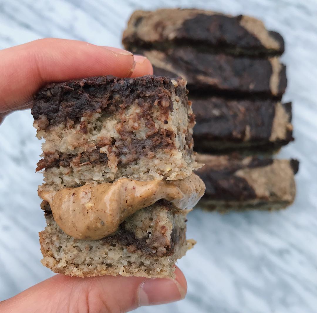 Vegan Marble Banana Bread