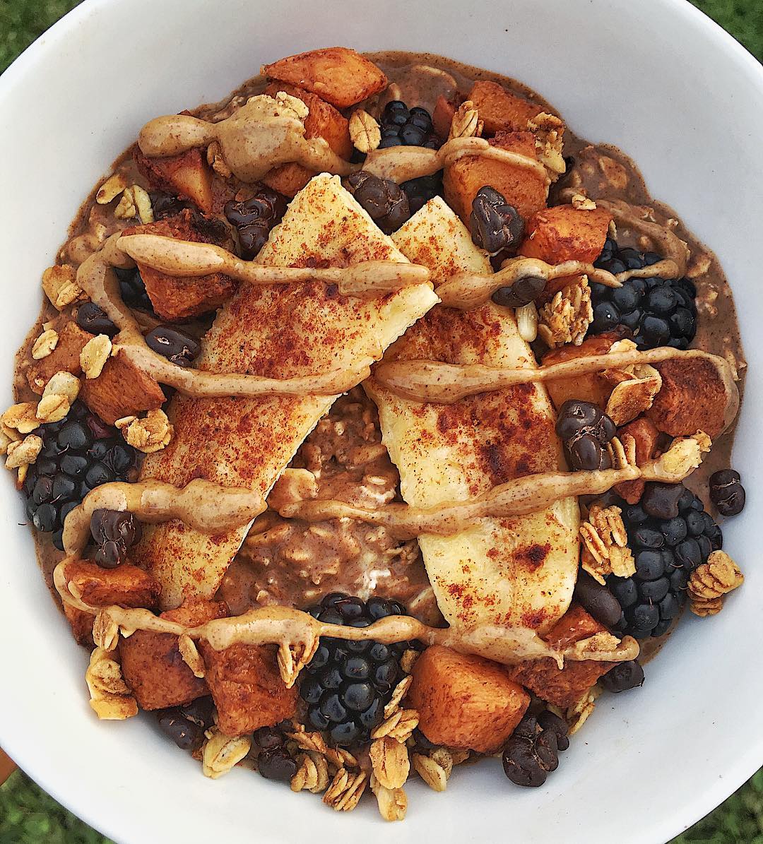 Overnight Chocolate Peanut Butter Protein Oats