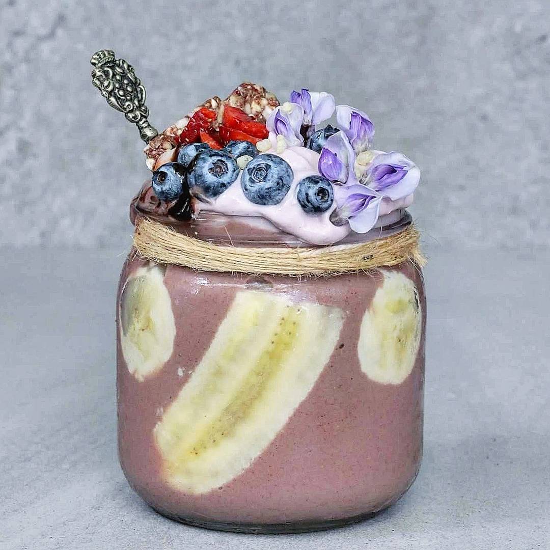 Coconut Yogurt Fruit Smoothie