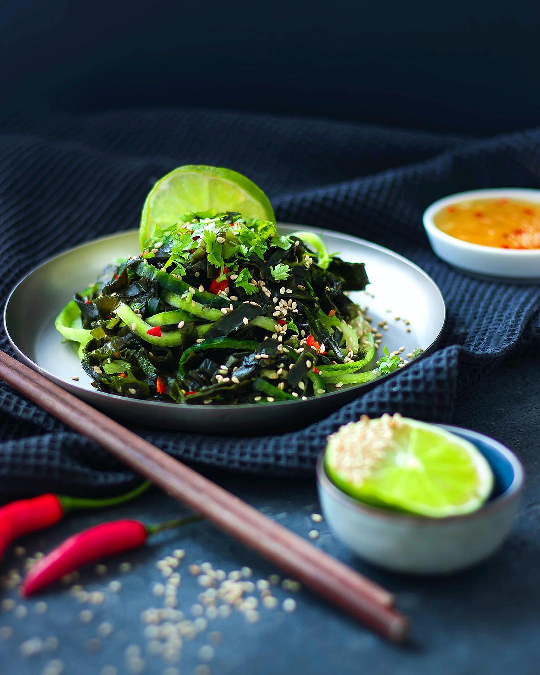Goma Wakame Algae Salad