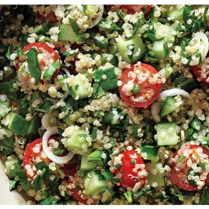 Quinoa Tabbouleh Gluten Free and Oil Free