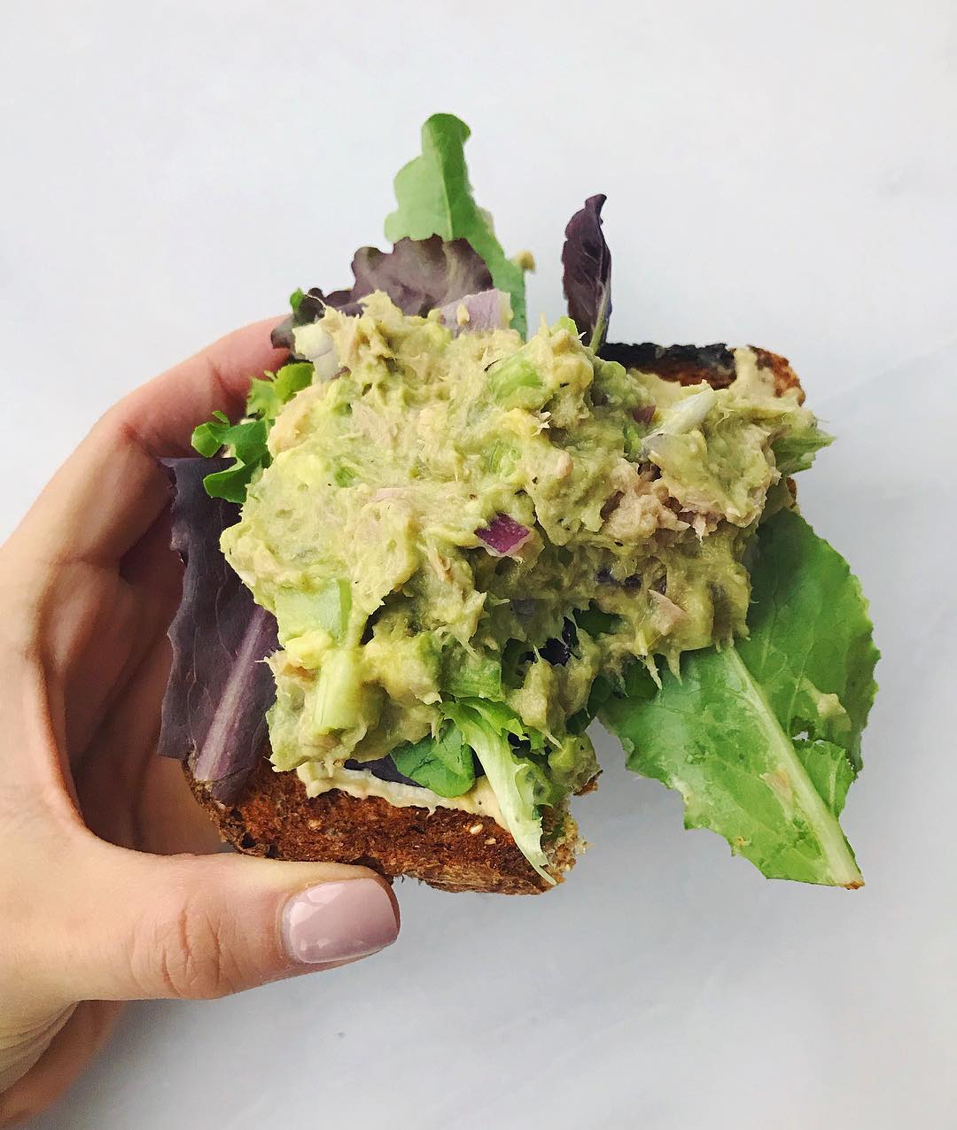 Quick Avocado Tuna Salad for Lunch