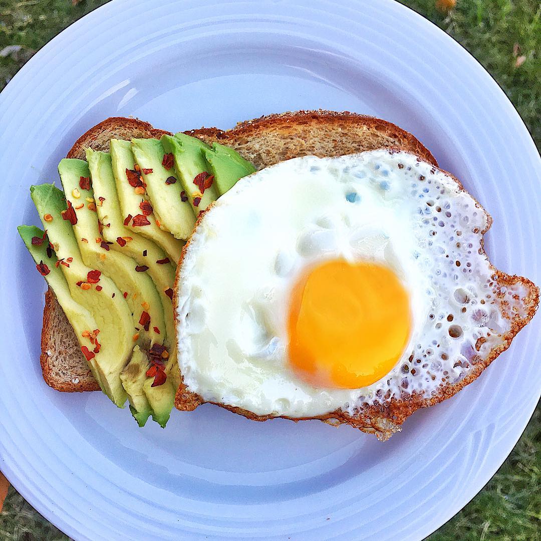 Avocado Toast with Fried Egg