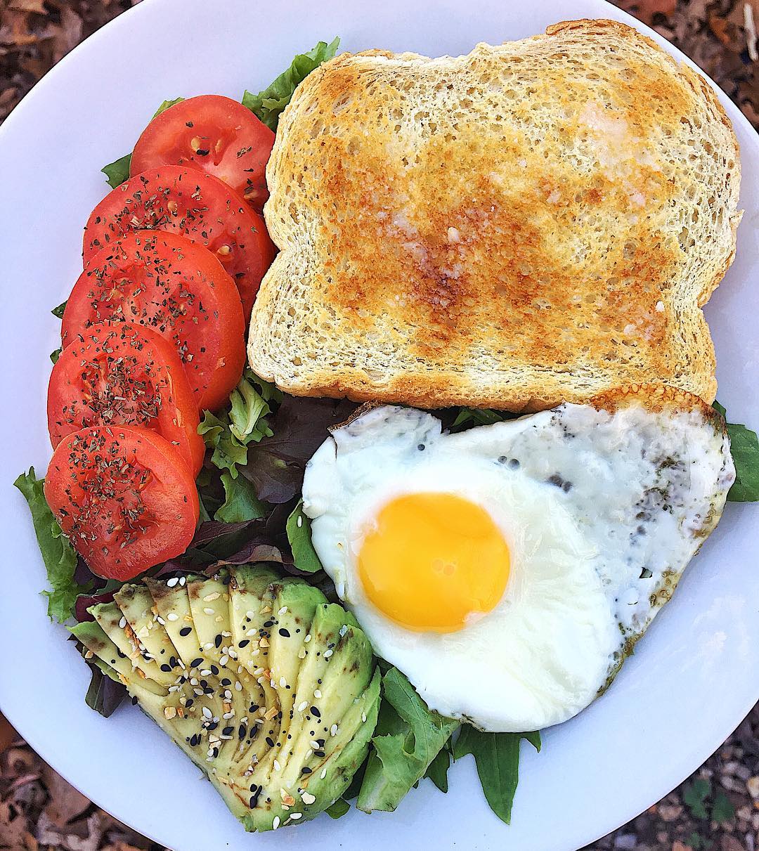 Avocado and Egg Topped Sourdough Toast