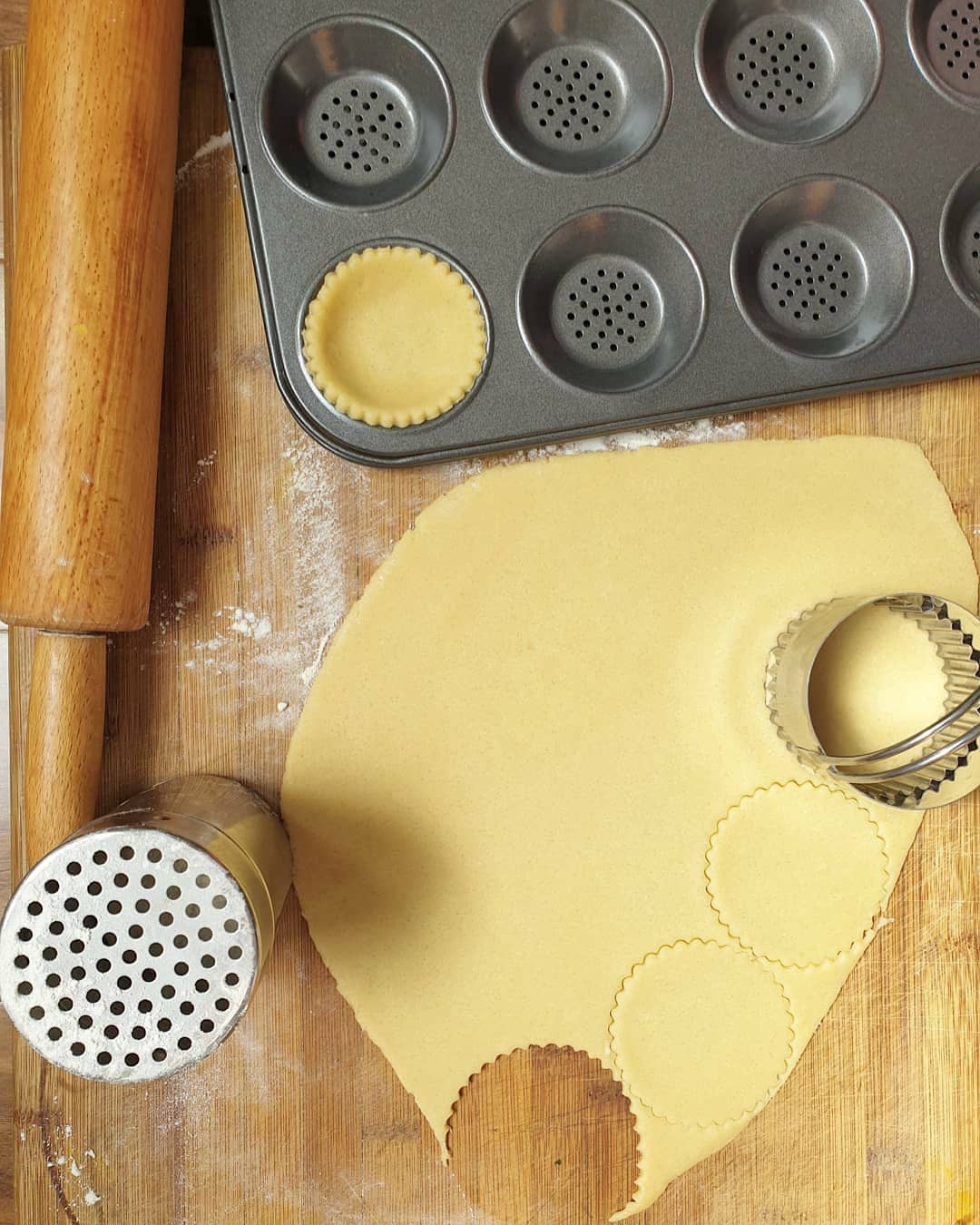Nutty Caramel Tarts