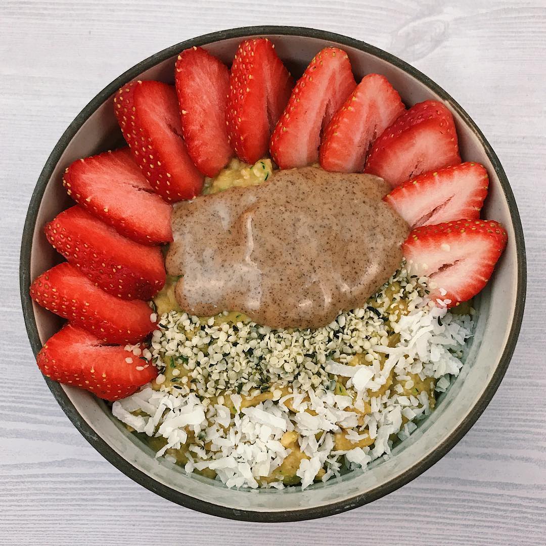 Vegan Banana Maple Protein Oatmeal