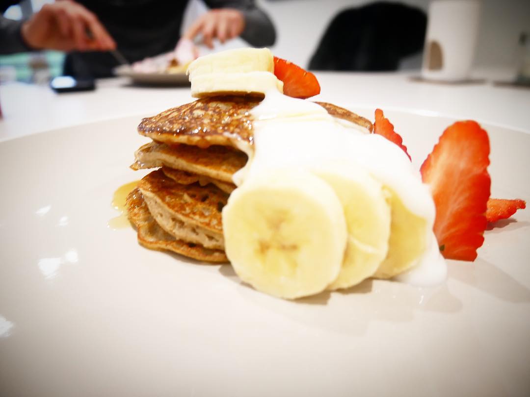 Healthy Vegan Buckwheat Banana Pancakes