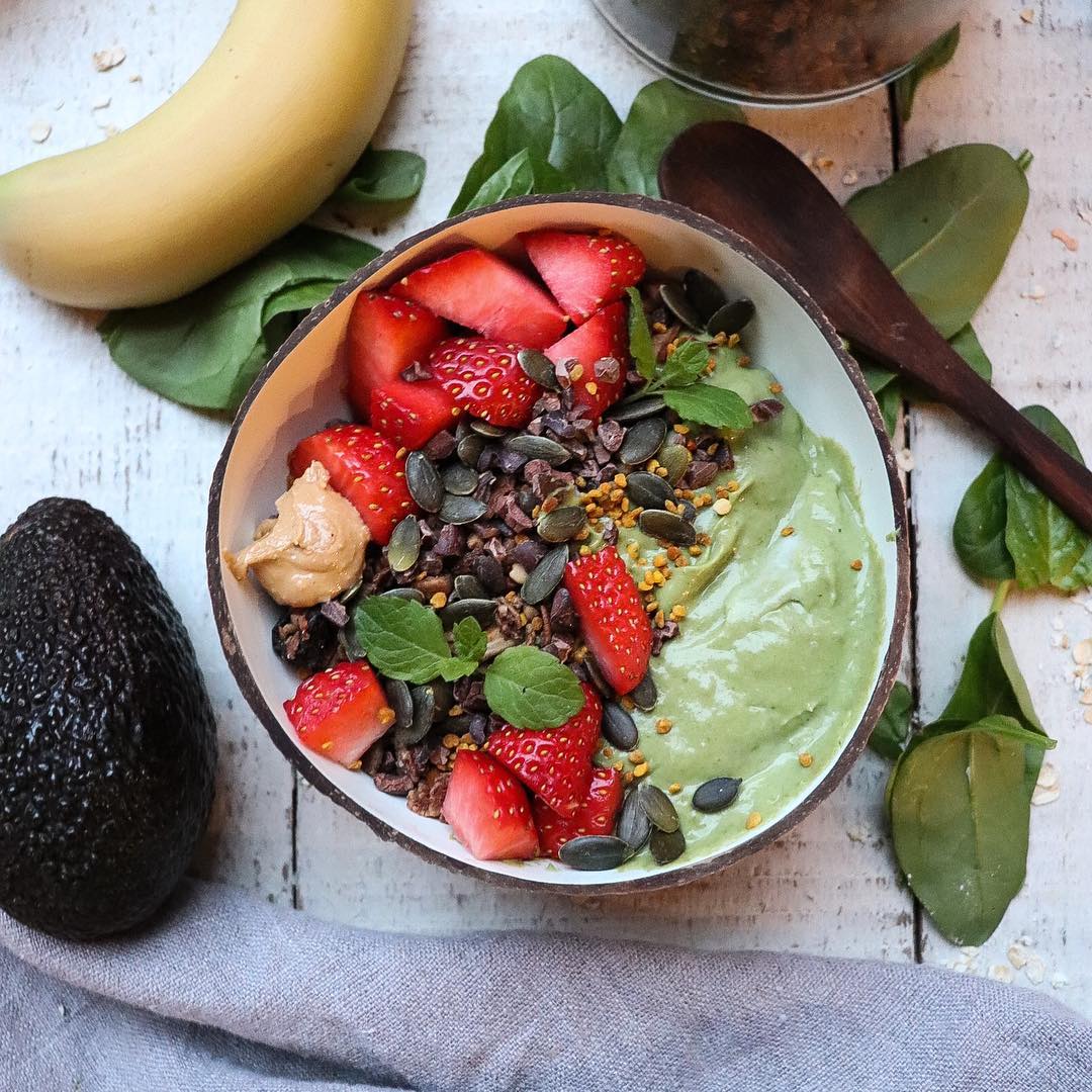 Minty Immune Boosting Smoothie Bowl