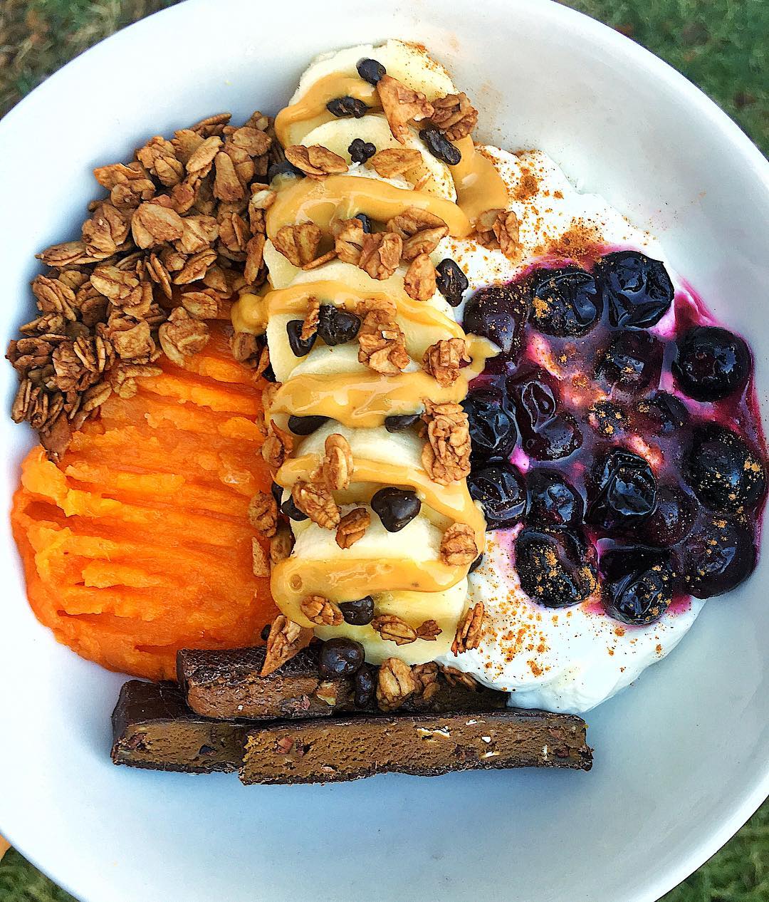 Sweet Potato Mash Breakfast Bowl