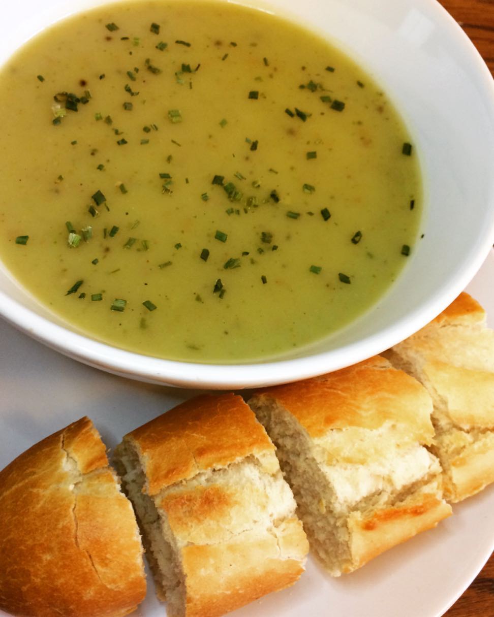Easy Homemade Cucumber Vichyssoise Soup