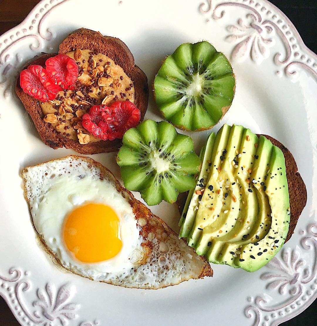 Sweet and Savory Avocado Egg Toast