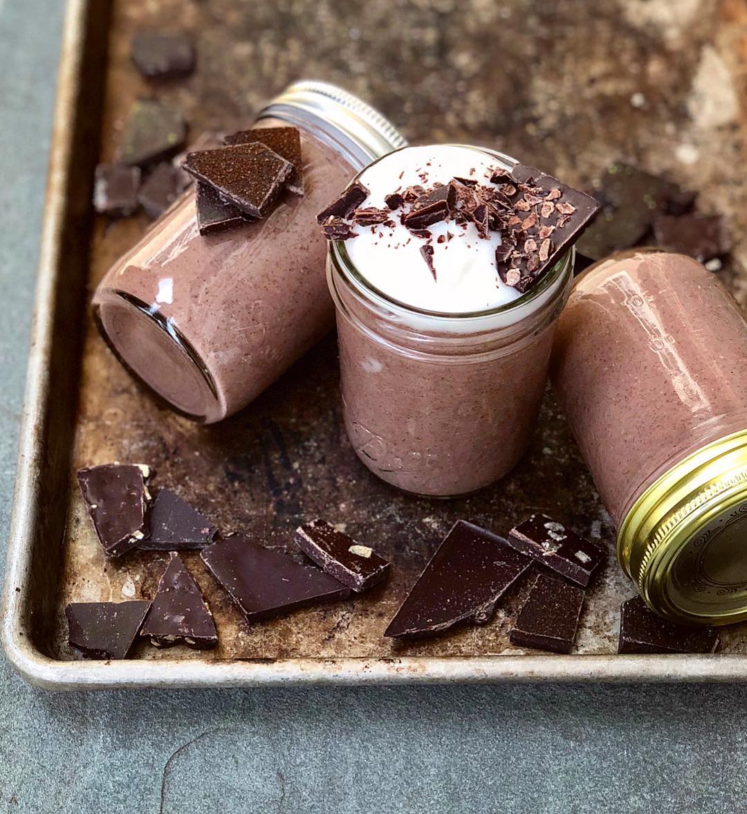 Chocolate Chia Jars