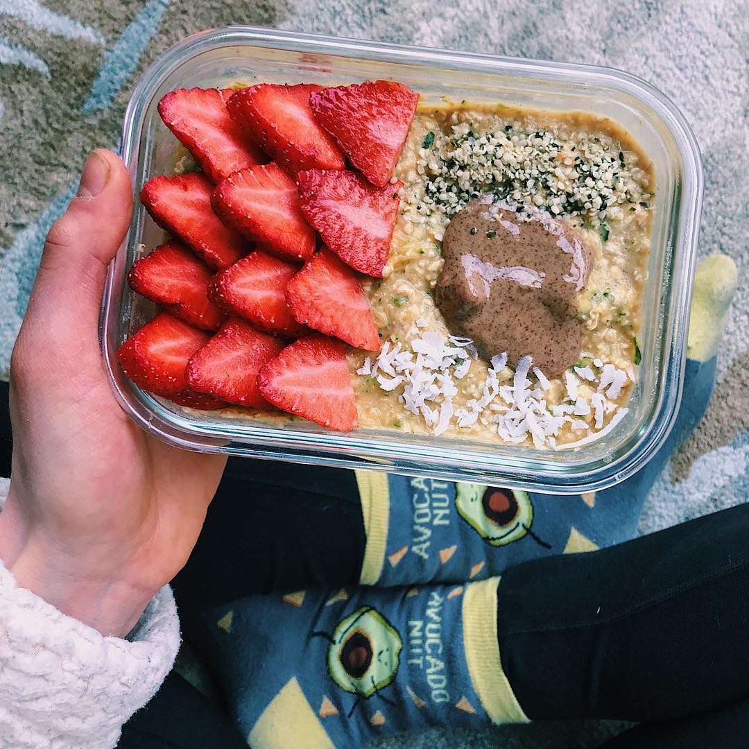 Vegan Overnight Oats Breakfast
