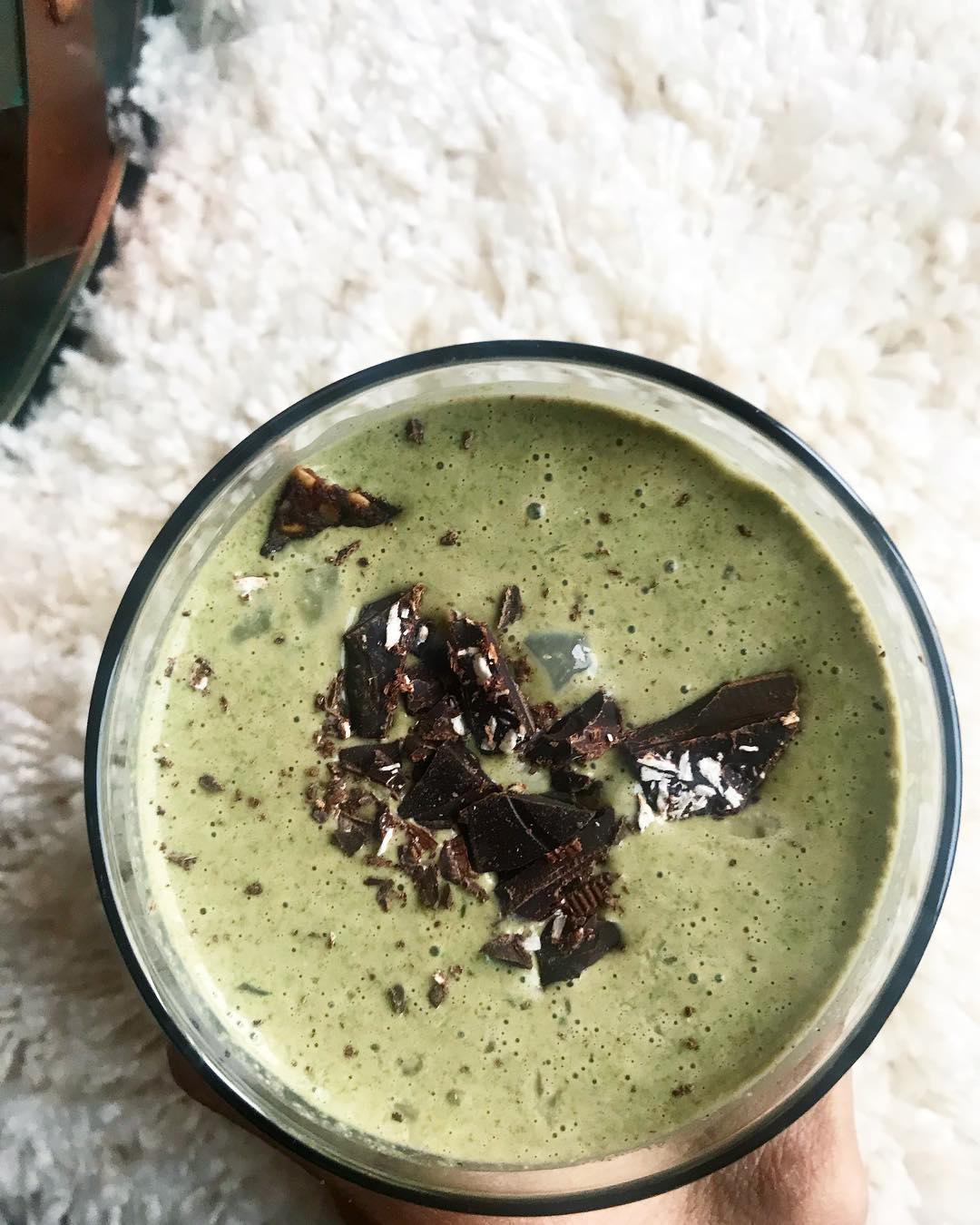 Mint Chocolate Chip Smoothie