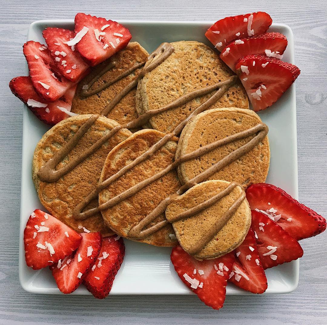 Paleo Protein Pancake Stack