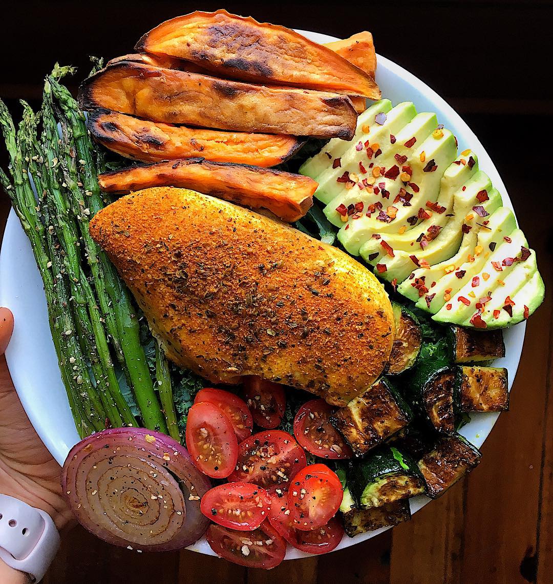 Hearty Meal Prepped Chicken Veggie Bowl