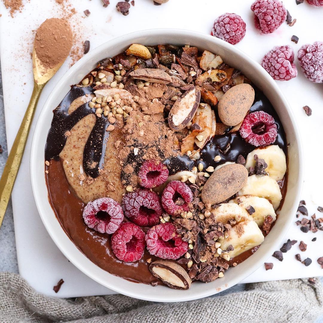 Cacao and Acai Smoothie Bowl