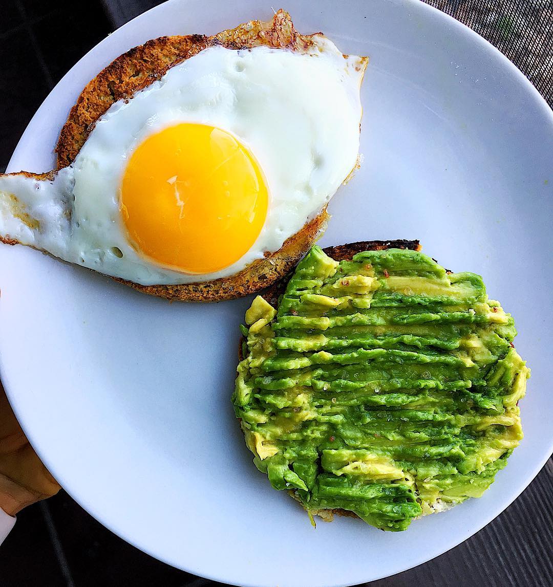 Paleo Egg Avocado Breakfast Sandwich