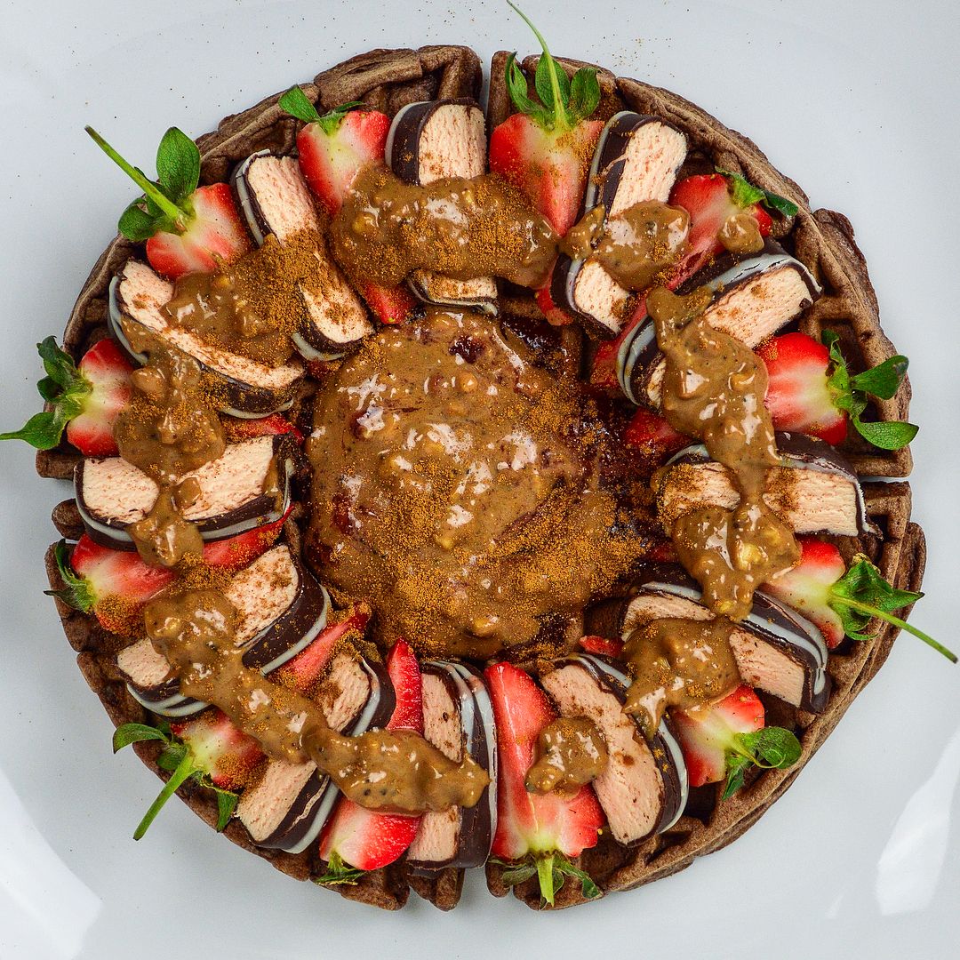 Protein Chocolate Waffle